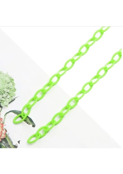 Stil 7 4 Adet Şeker Renkli Akrilik Zincir Takı Malzemesi Diy El Yapımı Yaratıcı Maske Anahtar Kolye Aksesuarları (Yurt Dışından) fırsatları