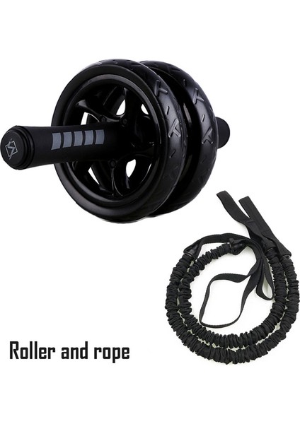 Kumral Tarzı Fitness Karın Tekerleği Ab Silindir Direnç Bantları Karın Eğitimini Güçlendirir Karın Silindiri Ev Gym Fitness Ekipmanları (Yurt Dışından)