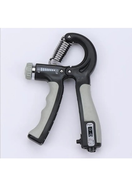 Siyah-Gri B Stili Kavrama Kuvveti Antrenörü, El Kavrama , Önkol Egzersizi, Parmak Güçlendirme Antrenörü, Bilek Önkol Kavrama Egzersizi (Yurt Dışından)