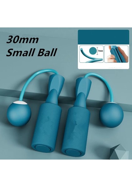 30 mm Yeşil Stil 75MM Ağırlık Atlama Ipi Evde Egzersiz Antrenör Top Atlama Ipi Spor Atlama Ipi Fitnes Boks Topu Ip Atlama Ipi (Yurt Dışından)