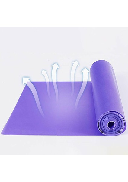 Mor Tarzı 1500 x 150 mm 1 Adet Lateks Tpe Dans Yoga Elastik Bant Yüksek Mukavemetli Germe Çekme Halatı Direnç Bandı Egzersiz Fitness Yumuşak ve Nefes Alabilir (Yurt Dışından) modelleri