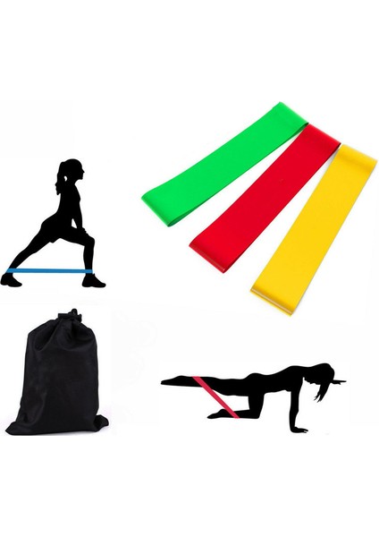 Paket 3 Stili Leeasy Kinetik Hız Çeviklik Eğitimi Bacak Koşu Direnç Bantları Tüpleri Sporcular Için Egzersiz Futbol Basketbolcular (Yurt Dışından)