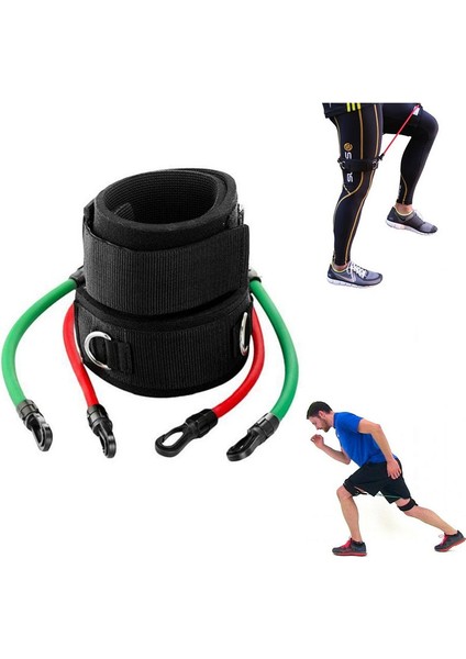 Paket 3 Stili Leeasy Kinetik Hız Çeviklik Eğitimi Bacak Koşu Direnç Bantları Tüpleri Sporcular Için Egzersiz Futbol Basketbolcular (Yurt Dışından) modelleri