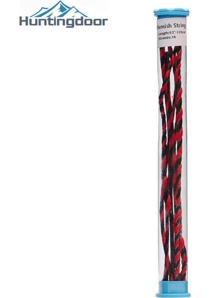 145CM Kırmızı Siyah Stil 2 Adet Yedek Yay Dize 16 Strand Bowstrings Okçuluk Olimpik Yay Aksesuarları Için Yüksek Mukavemetli Polietilen Elyaf (Yurt Dışından)