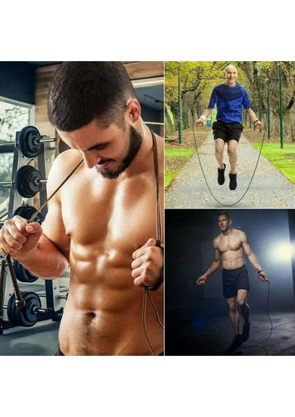 No.5 Tarzı Ayarlanabilir Atlama Ipi Hız Atlama Spor Salonu Aerobik Egzersiz Boks Erkek Pro Atlama Ipi Taşınabilir Fitness Ekipmanları (Yurt Dışından) fırsatları