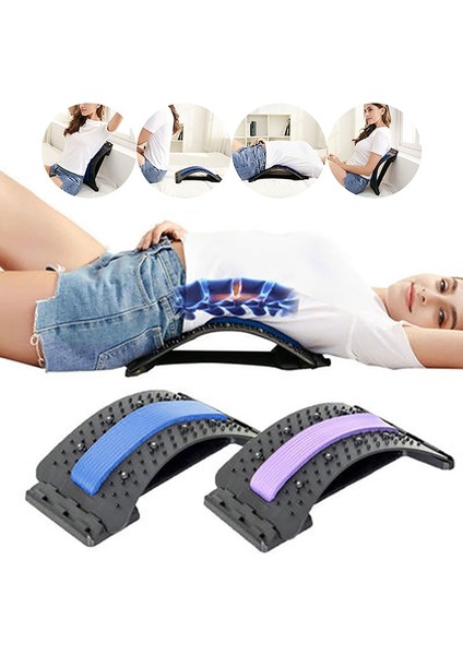 11 Tarzı Back Massager Stretcher Sciatica Massage Tool Massageador Magic Stretch Fitness Lumbar Support Relaxatioe Deck (Yurt Dışından) fiyatları