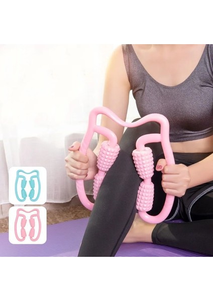 BLUE01 Stili Bacak Masaj Aleti Soba Borusu Artefaktı Kas Gevşetmek Soba Borusu Kol Yağ Yakma Fitness Yoga Silindiri (Yurt Dışından) modelleri