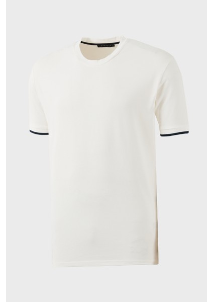 Streç Pamuklu Regular Fit Bisiklet Yaka T Shirt Erkek T Shirt 5902981 fiyatları