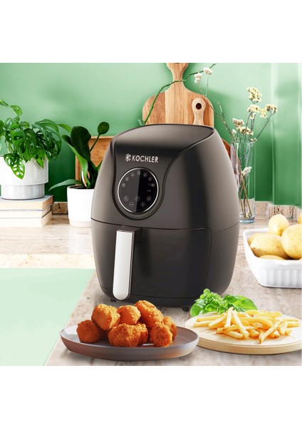 AF105E Air Fryer 5.0 Lt Akıllı Fritöz
