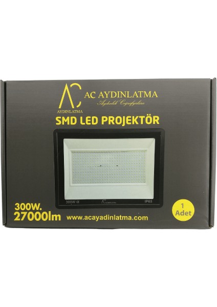 300W LED Projektör Beyaz Işık Ac Aydınlatma