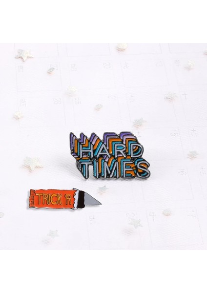 Orak Punk Müzik Sevgilisi Dj Kafatası Emaye Pin Gitar Gotik Koyu Iskelet Broş Zor Zamanlar Mektup Yaka Iğneler Sırt Çantası Rozeti Takı Hediye (Yurt Dışından) indirimleri