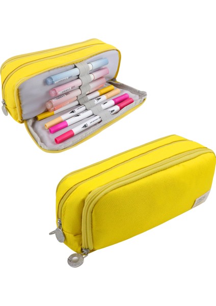 Kawaii Kalem Kutusu Büyük Kapasiteli Saklama Çantası Düzenleyici Ofis Öğrenci Japon Kırtasiye Okul Malzemeleri (Yurt Dışından)