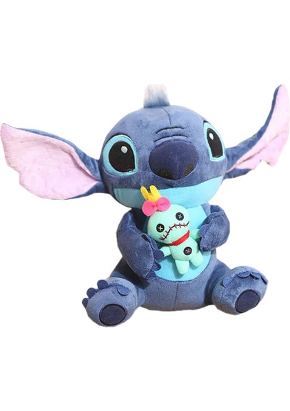 Kawaii Disney Stitch Peluş Bebek Oyuncak Anime Yıldızı Stitch Peluş Oyuncak Sevimli Stitch Peluş Bebek Çocuk Doğum Günü Hediyesi Çocuk Oyuncağı (Yurt Dışından)