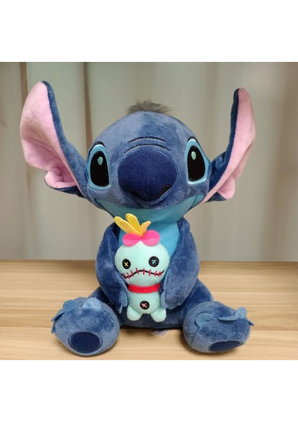 Kawaii Disney Stitch Peluş Bebek Oyuncak Anime Yıldızı Stitch Peluş Oyuncak Sevimli Stitch Peluş Bebek Çocuk Doğum Günü Hediyesi Çocuk Oyuncağı (Yurt Dışından)