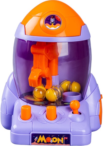 Uzay Roket Pençe Makinesi Top Makinesi Gachapon Makinesi Erkek ve Kız Çocukları Için Eğitici Oyuncaklar Çocuk Hediyeleri Oyuncaklar (Yurt Dışından)