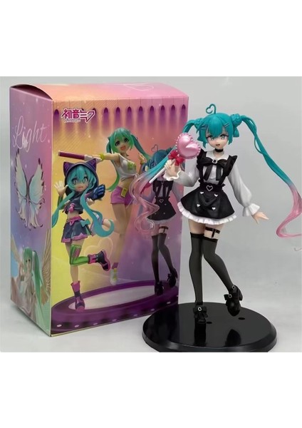 Anime Hatsune Miku El Modeli Ikincil Masaüstü Araba Süsleri (Yurt Dışından)