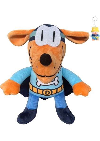 Dedektif Köpek Macera Serisi Peluş Oyuncaklar Çocuk Karikatür Bebek Yakalama Makinesi Bebek (Yurt Dışından)