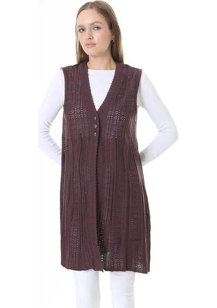 Kadın Triko Mevsimlik Araboy Merserize Büyük Beden Anne Yelek modelleri