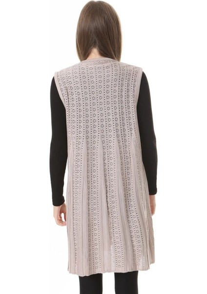 Kadın Triko Mevsimlik Araboy Merserize Büyük Beden Anne Yelek modelleri