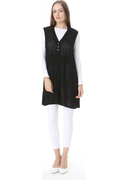 Kadın Triko Mevsimlik Araboy Merserize Büyük Beden Anne Yelek modelleri