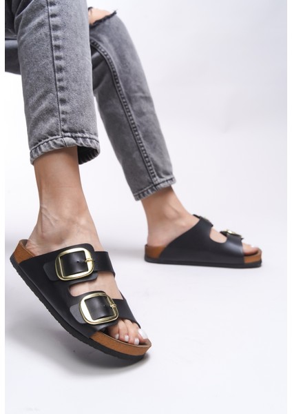 Vylsula Kadın Çift Tokalı Terlik 0012602 fırsatları