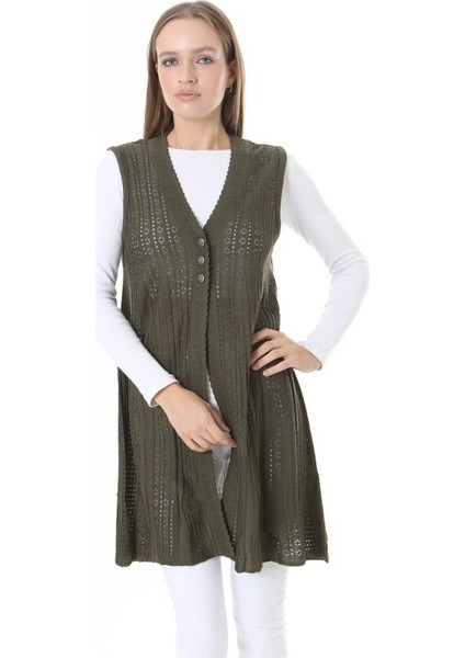 Kadın Triko Mevsimlik Araboy Merserize Büyük Beden Anne Yelek modelleri