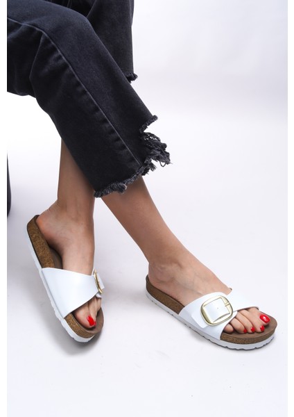 Hosrathla Kadın Tek Tokalı Terlik 0012603 fiyatları