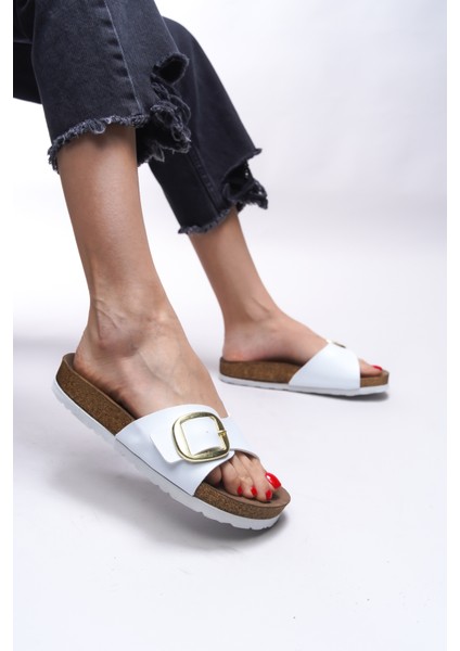 Hosrathla Kadın Tek Tokalı Terlik 0012603 fırsatları