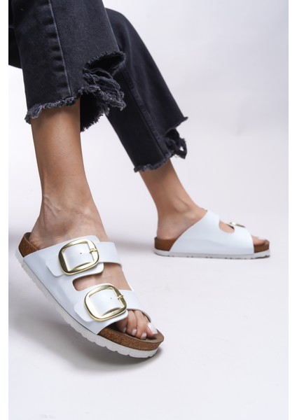 Vylsula Kadın Çift Tokalı Terlik 0012602 fırsatları