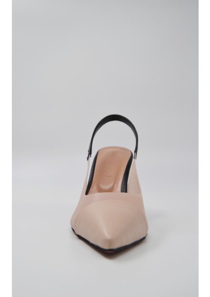 Elenor Renk Kontrastlı Stiletto fırsatları