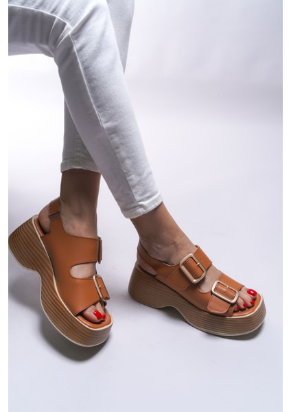 Zinkilia Kadın Çift Tokalı Sandalet 001292 fiyatları