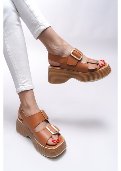 Zinkilia Kadın Çift Tokalı Sandalet 001292 modelleri