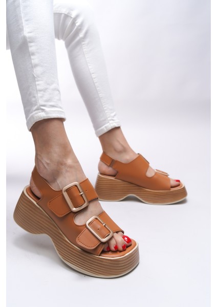 Zinkilia Kadın Çift Tokalı Sandalet 001292 fırsatları