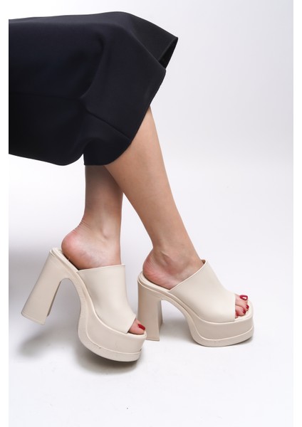 Edkiasha Kadın Yüksek Topuklu Terlik 00121001 modelleri