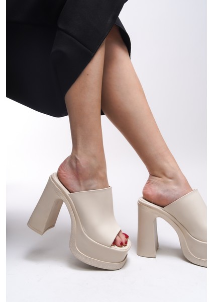 Edkiasha Kadın Yüksek Topuklu Terlik 00121001 indirimleri