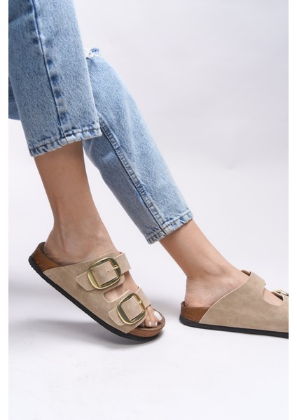 Vylsula Kadın Çift Tokalı Terlik 0012602 indirimleri