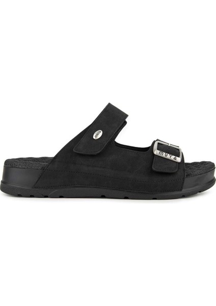 Mamaki Anatomik Taban Erkek Terlik Siyah