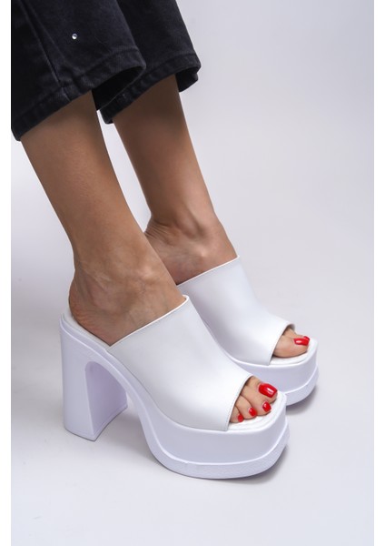 Edkiasha Kadın Yüksek Topuklu Terlik 00121001