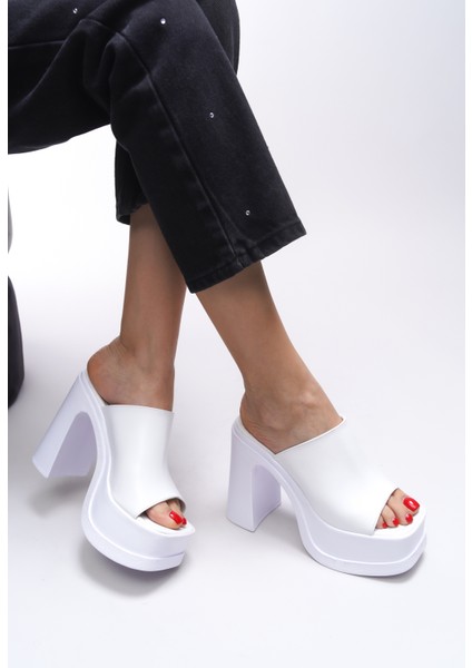 Edkiasha Kadın Yüksek Topuklu Terlik 00121001 fiyatları