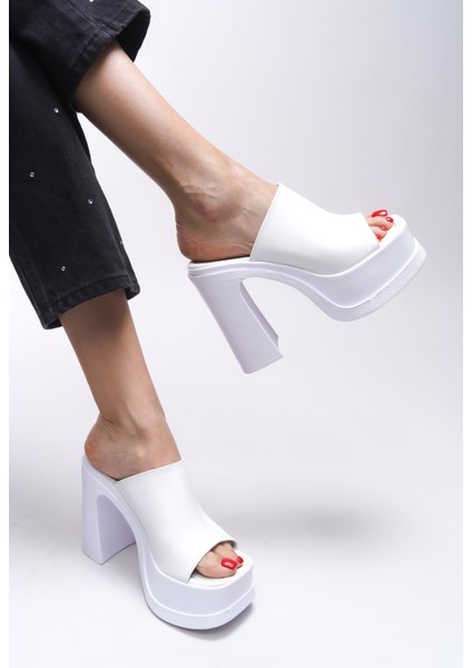 Edkiasha Kadın Yüksek Topuklu Terlik 00121001 modelleri