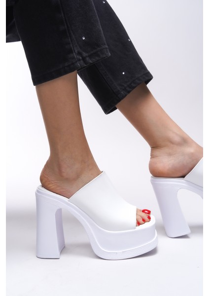 Edkiasha Kadın Yüksek Topuklu Terlik 00121001 indirimleri