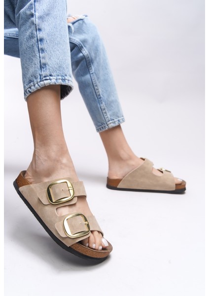 Vylsula Kadın Çift Tokalı Terlik 0012602 fırsatları
