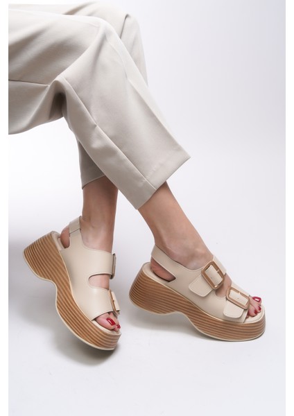 Zinkilia Kadın Çift Tokalı Sandalet 001292 fiyatları