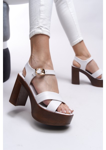Ylllatha Kadın Topuklu Sandalet 0012761 fırsatları