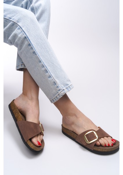 Hosrathla Kadın Tek Tokalı Terlik 0012603 fiyatları