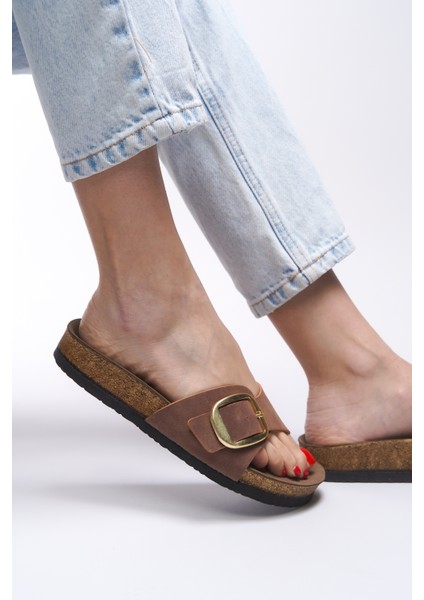 Hosrathla Kadın Tek Tokalı Terlik 0012603 indirimleri