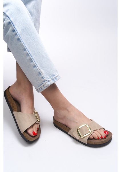 Hosrathla Kadın Tek Tokalı Terlik 0012603 fiyatları