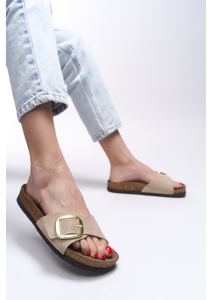 Hosrathla Kadın Tek Tokalı Terlik 0012603 indirimleri