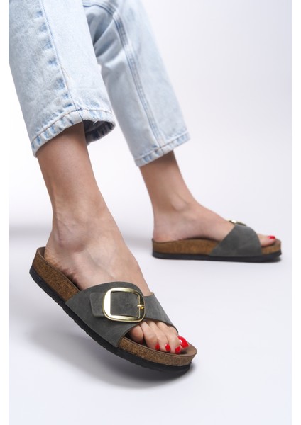 Hosrathla Kadın Tek Tokalı Terlik 0012603 fırsatları