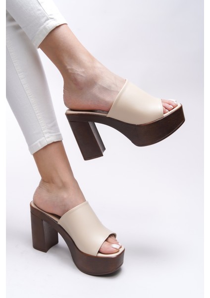 Jislantha Kadın Topuklu Terlik 0012763 modelleri